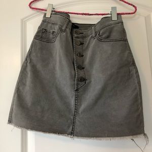 Gray Skirt
